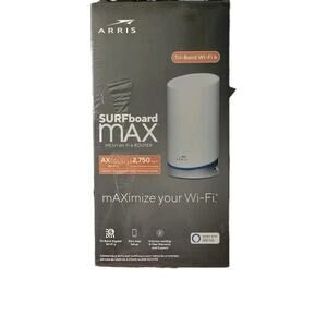 ARRIS Surfboard mAX W21 Tri-Band Mesh Ready WiFi 6 Router, AX6600